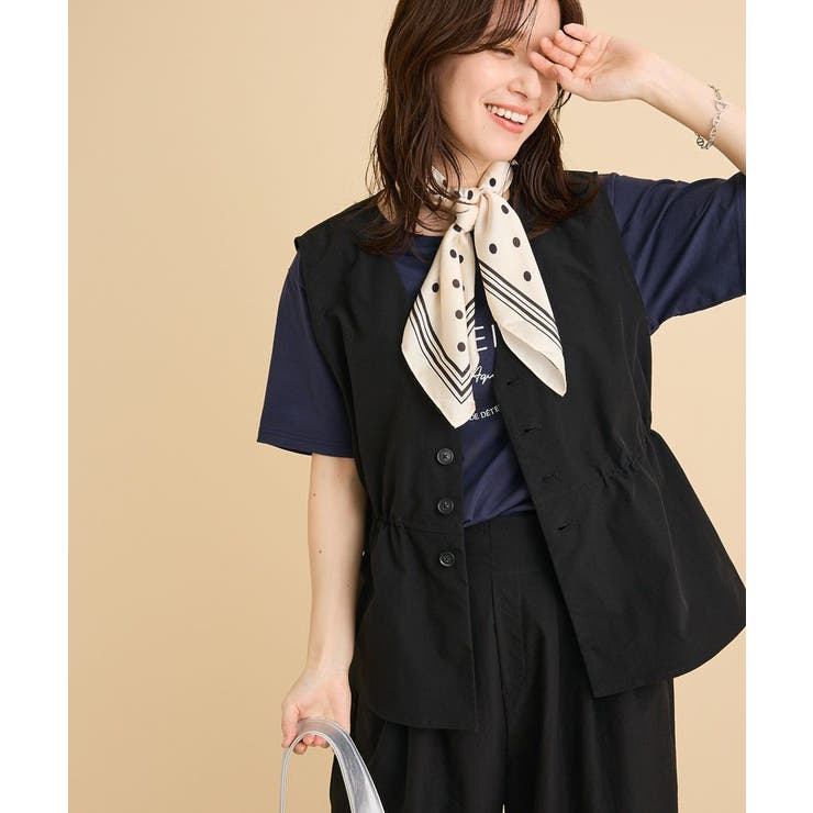 【楽しゃれUV】ドロストフレアベスト | Green Parks  | 詳細画像31 