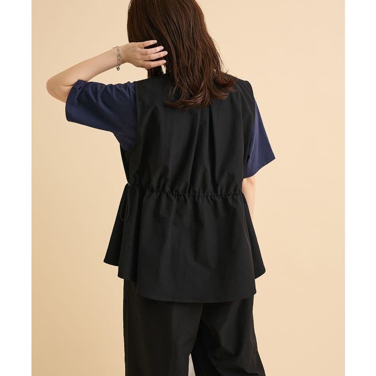 【楽しゃれUV】ドロストフレアベスト | Green Parks  | 詳細画像33 