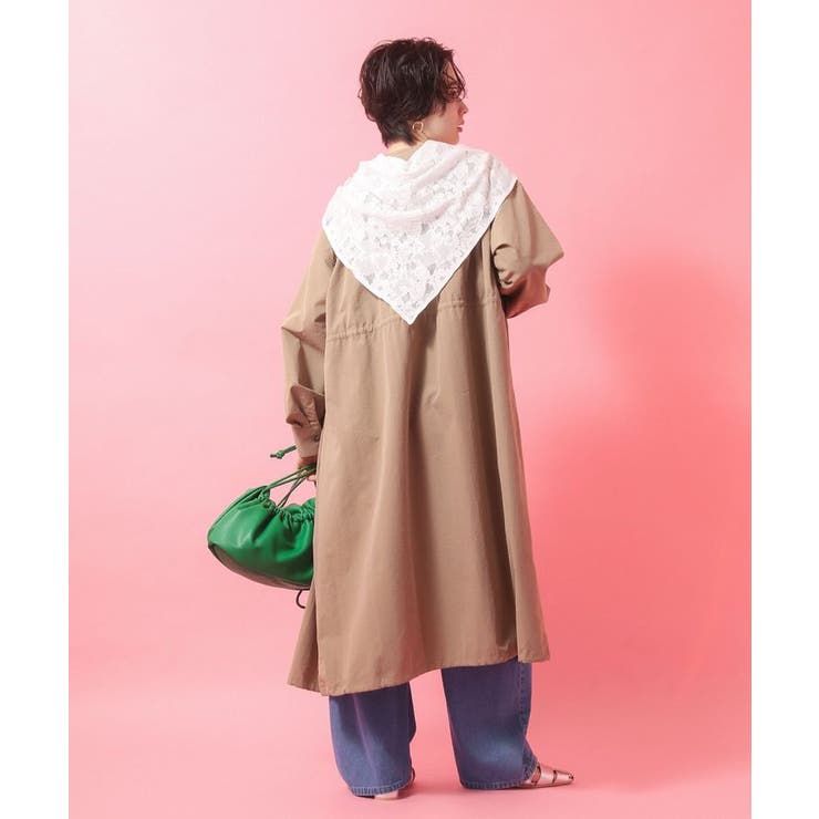 【楽しゃれUV】ギャザードロストワンピース | Green Parks  | 詳細画像5 