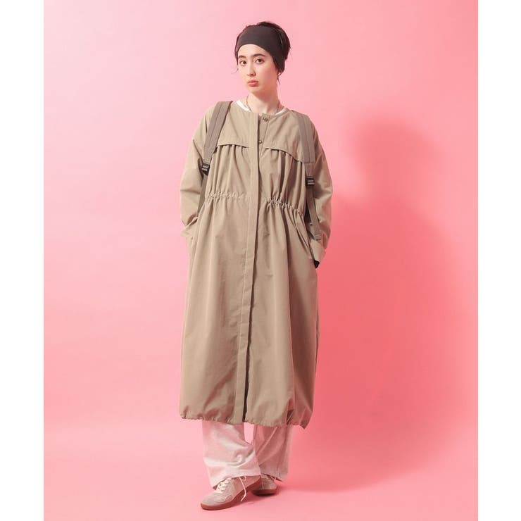 【楽しゃれUV】ギャザードロストワンピース | Green Parks  | 詳細画像9 