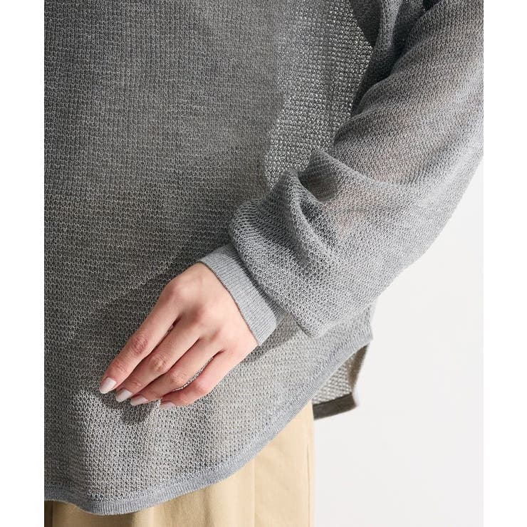 シアーニットプルオーバー | Green Parks  | 詳細画像14 
