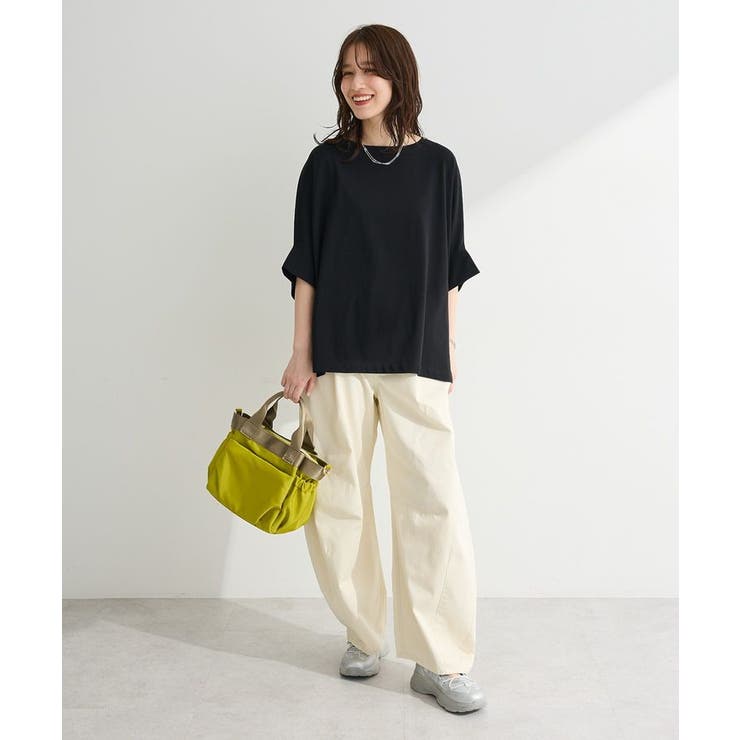 ウエストタックコクーンデニムパンツ | Green Parks  | 詳細画像9 