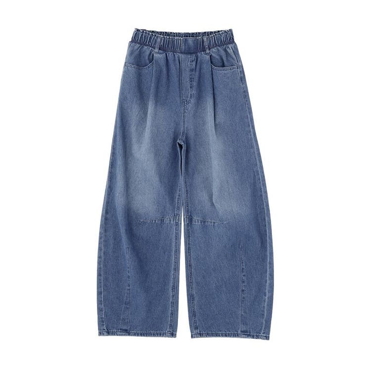 ウエストタックコクーンデニムパンツ | Green Parks  | 詳細画像28 