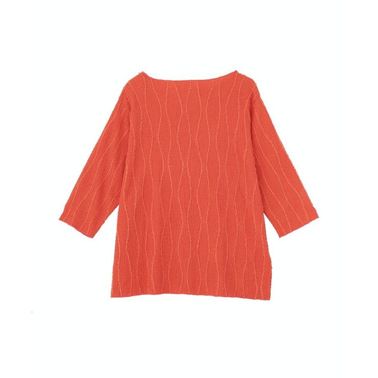 5分袖表面感カットプルオーバー | Green Parks  | 詳細画像13 