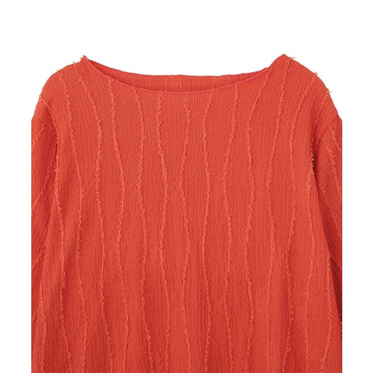 5分袖表面感カットプルオーバー | Green Parks  | 詳細画像14 