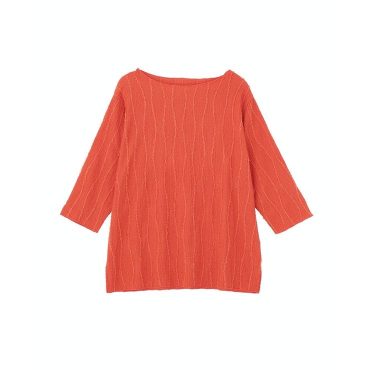 5分袖表面感カットプルオーバー | Green Parks  | 詳細画像22 