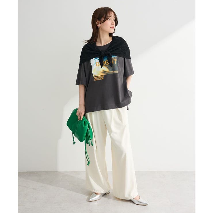 SET2点フォトTシャツ＋レーススカーフ | Green Parks  | 詳細画像11 