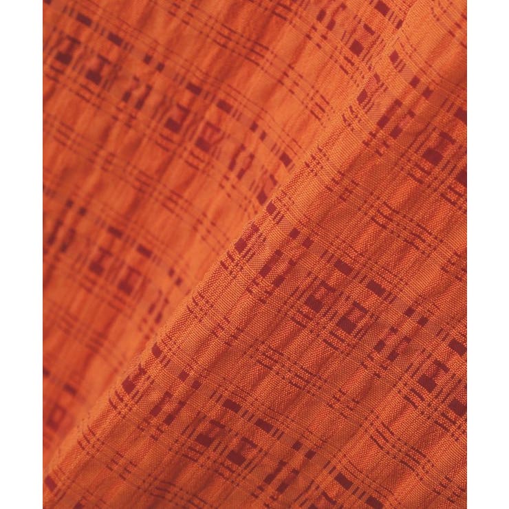 シアーチェック７分袖シャツ | Green Parks  | 詳細画像20 