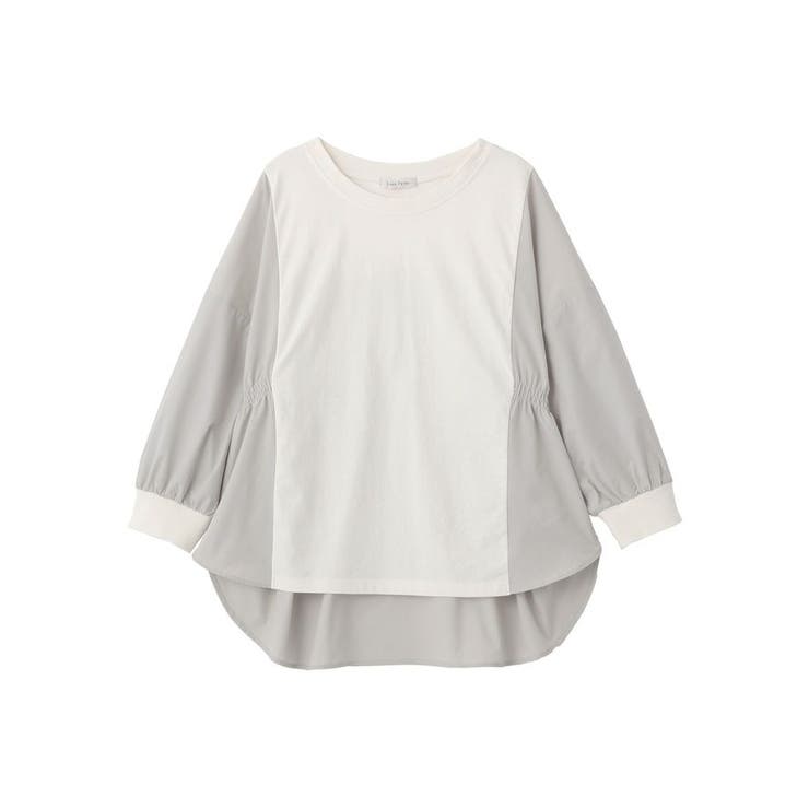 7分袖サイドシャーリングドッキングプルオーバー | Green Parks  | 詳細画像37 