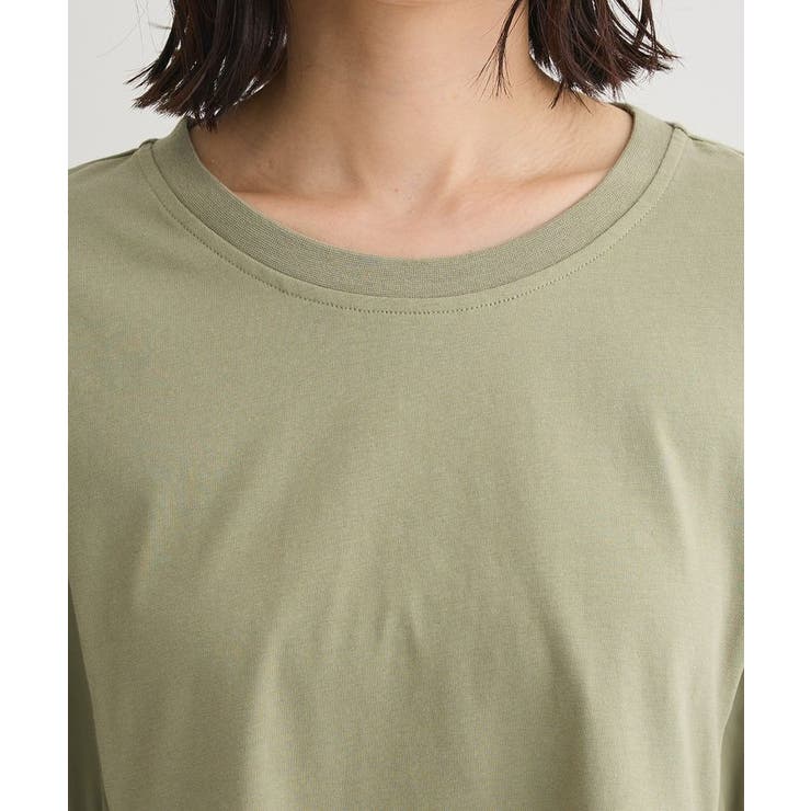 7分袖サイドシャーリングドッキングプルオーバー | Green Parks  | 詳細画像25 