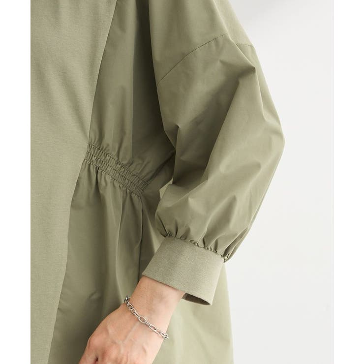 7分袖サイドシャーリングドッキングプルオーバー | Green Parks  | 詳細画像27 