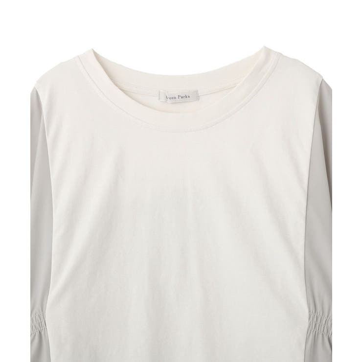 7分袖サイドシャーリングドッキングプルオーバー | Green Parks  | 詳細画像30 