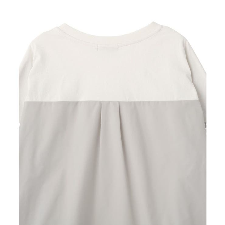 7分袖サイドシャーリングドッキングプルオーバー | Green Parks  | 詳細画像31 