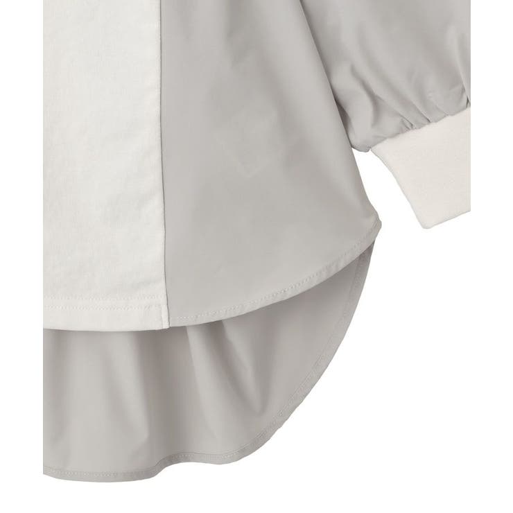 7分袖サイドシャーリングドッキングプルオーバー | Green Parks  | 詳細画像33 