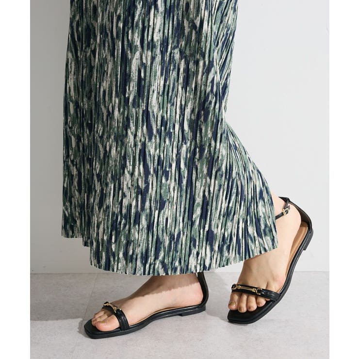 柄プリーツスカート | Green Parks  | 詳細画像7 