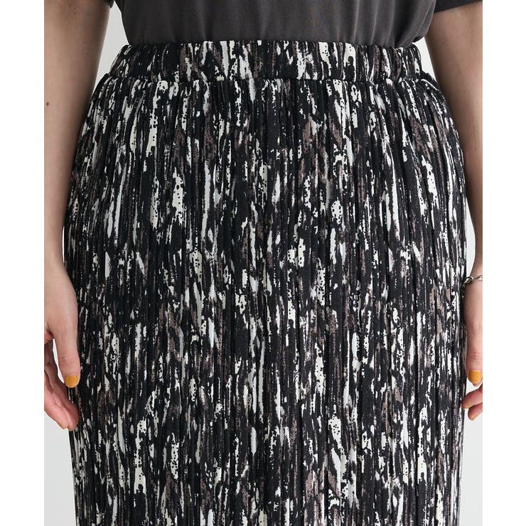 柄プリーツスカート | Green Parks  | 詳細画像10 