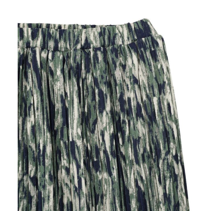 柄プリーツスカート | Green Parks  | 詳細画像17 