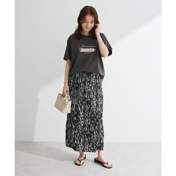 柄プリーツスカート | Green Parks  | 詳細画像9 