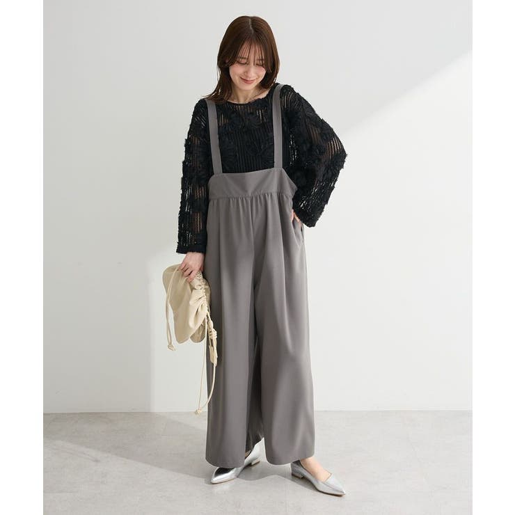 グレー | スカーチョサロペット | Green Parks 