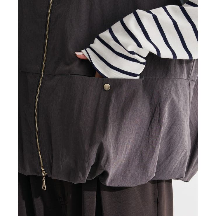 ナイロンバルーンベスト | Green Parks  | 詳細画像10 