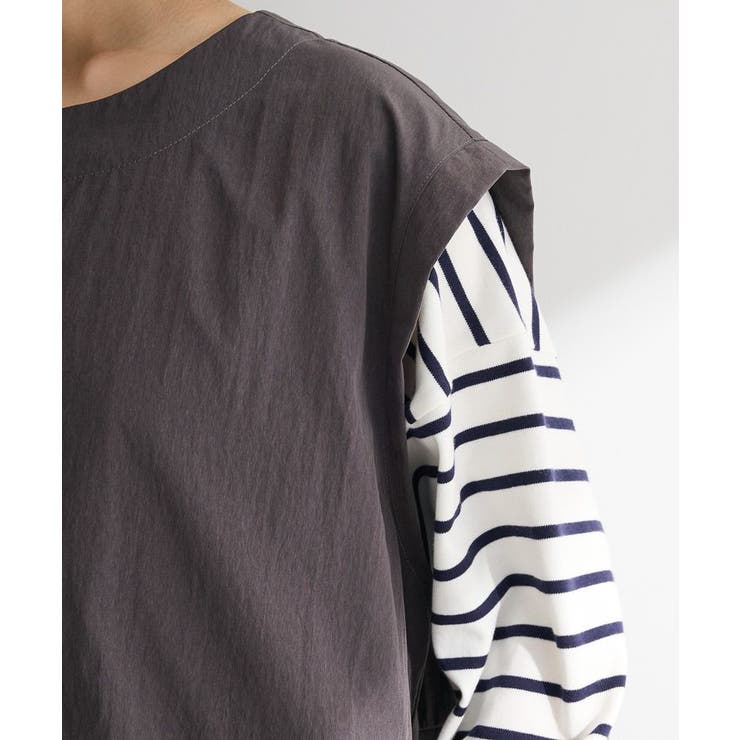 ナイロンバルーンベスト | Green Parks  | 詳細画像9 