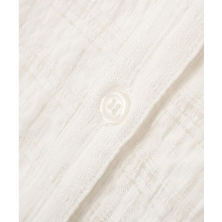 シアーチェックシャツワンピース | Green Parks  | 詳細画像17 