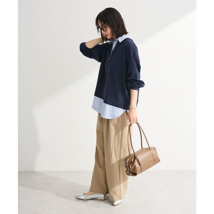 衿レイヤードッキングチュニック | Green Parks  | 詳細画像3 