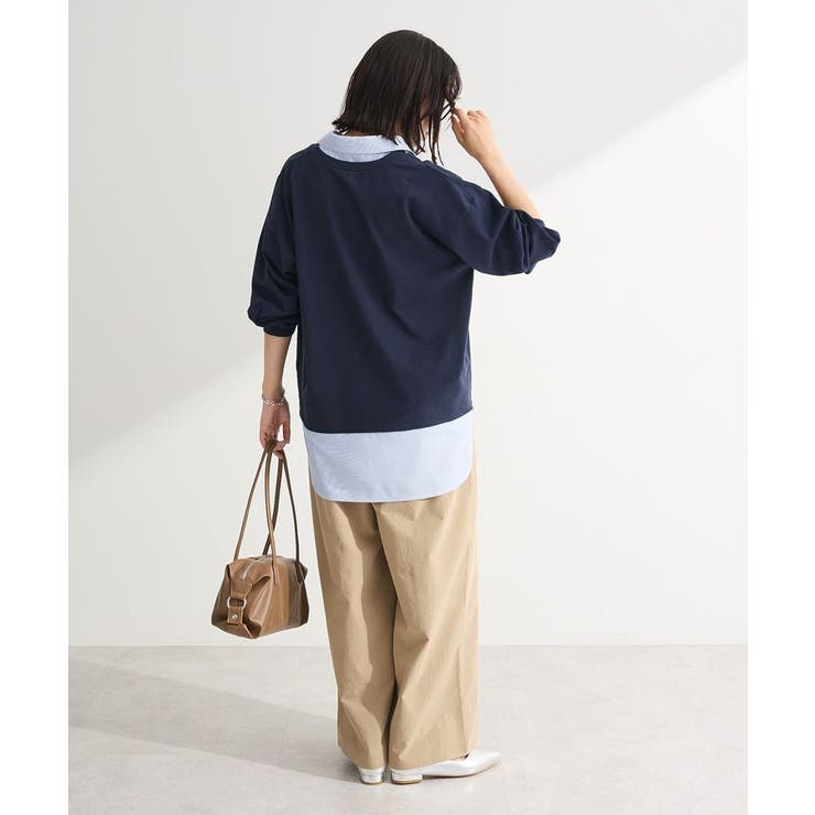 衿レイヤードッキングチュニック | Green Parks  | 詳細画像4 