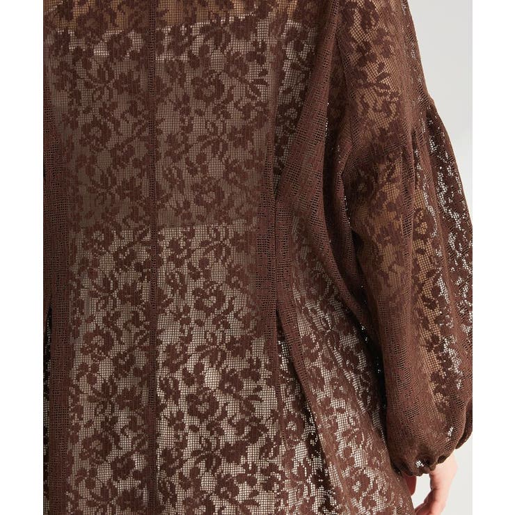 メッシュレースタック入りプルオーバー | Green Parks  | 詳細画像9 