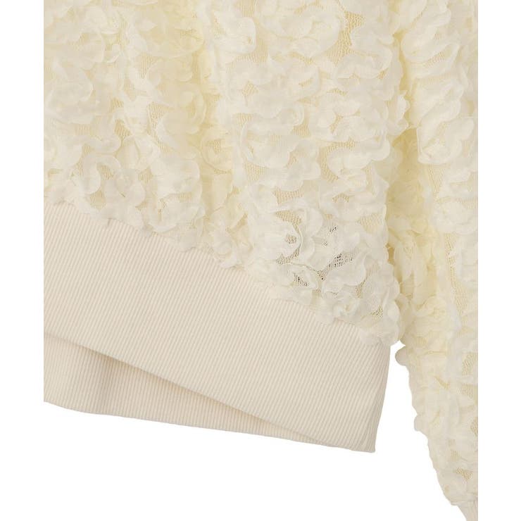 フラワー柄チュールブルゾン | Green Parks  | 詳細画像24 