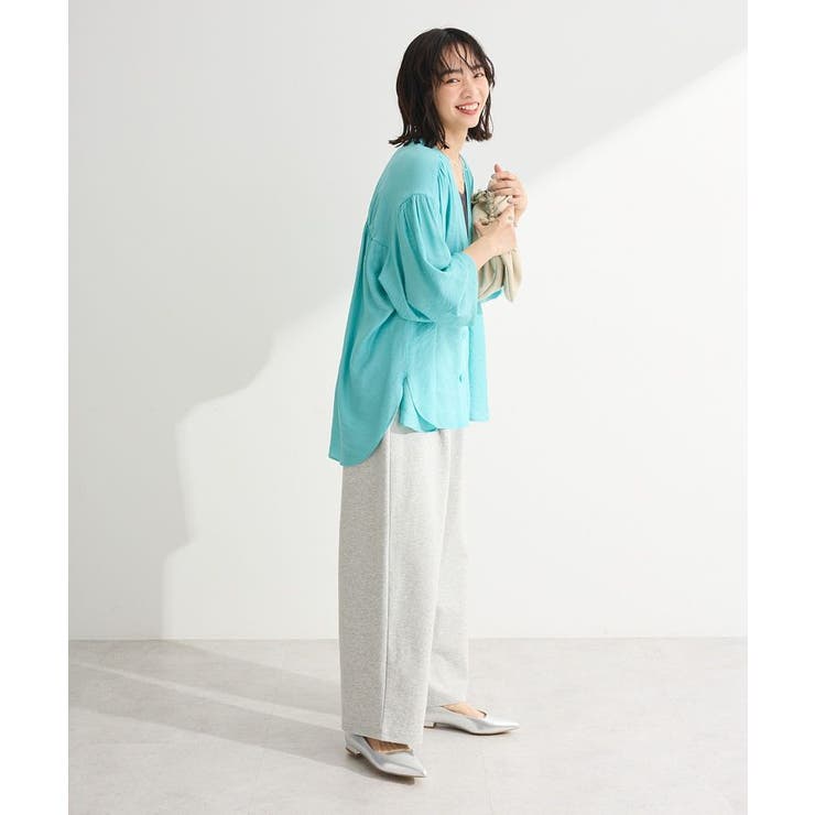 リブドッキングシアーシャツ | Green Parks  | 詳細画像3 