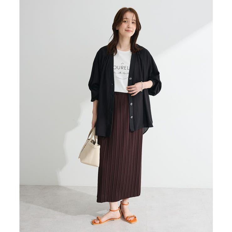 リブドッキングシアーシャツ | Green Parks  | 詳細画像12 