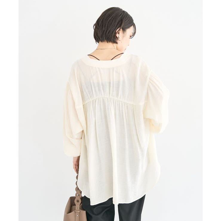 リブドッキングシアーシャツ | Green Parks  | 詳細画像23 