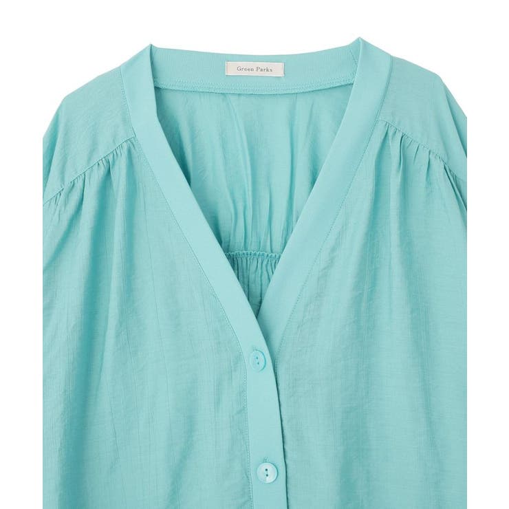 リブドッキングシアーシャツ | Green Parks  | 詳細画像25 