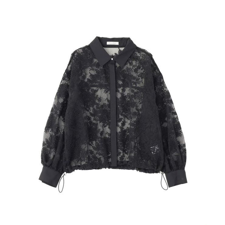 オーガン刺繍比翼シャツ | Green Parks  | 詳細画像20 