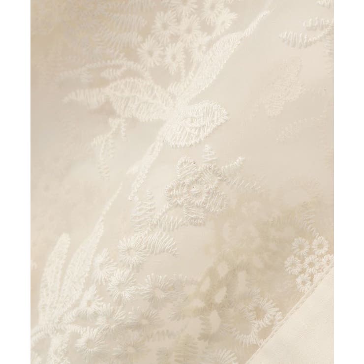 オーガン刺繍比翼シャツ | Green Parks  | 詳細画像18 