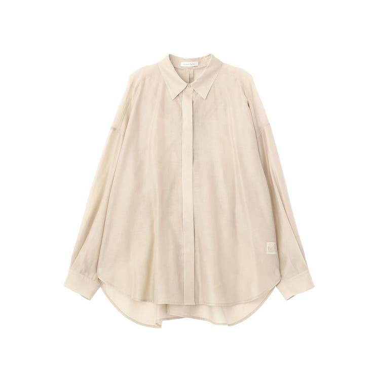 バックツイストシアーシャツ | Green Parks  | 詳細画像30 