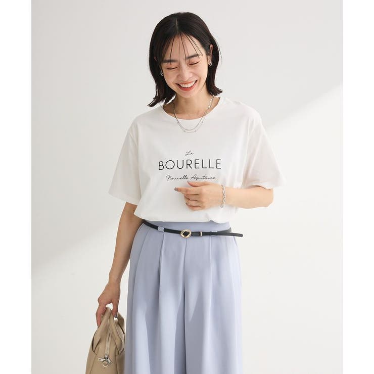 B | アソート柄ロゴTシャツ | Green Parks 