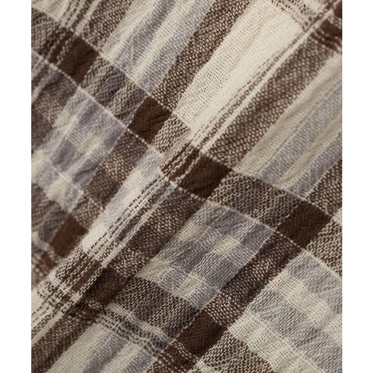 スカーフ付チェックシャツ | Green Parks  | 詳細画像36 