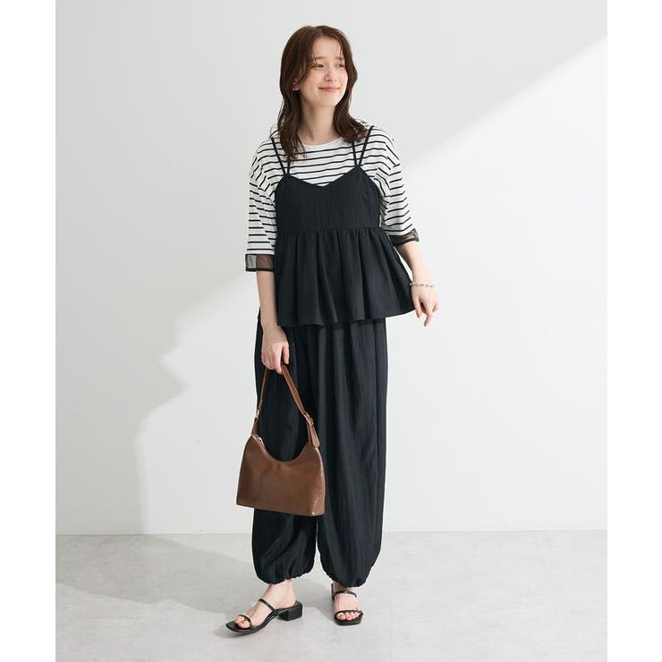 SET２点キャミビスチェ+ワイドパンツ | Green Parks  | 詳細画像16 