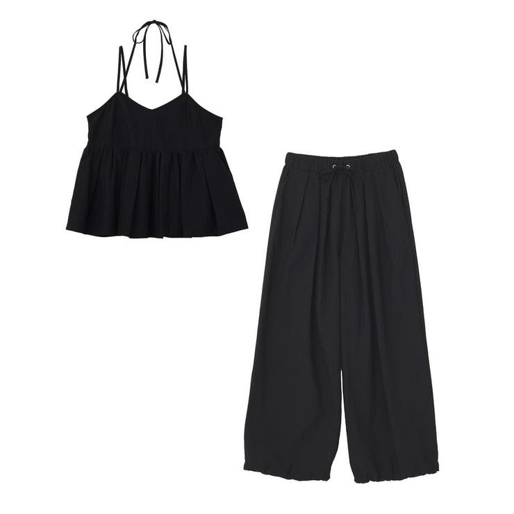 SET２点キャミビスチェ+ワイドパンツ | Green Parks  | 詳細画像44 