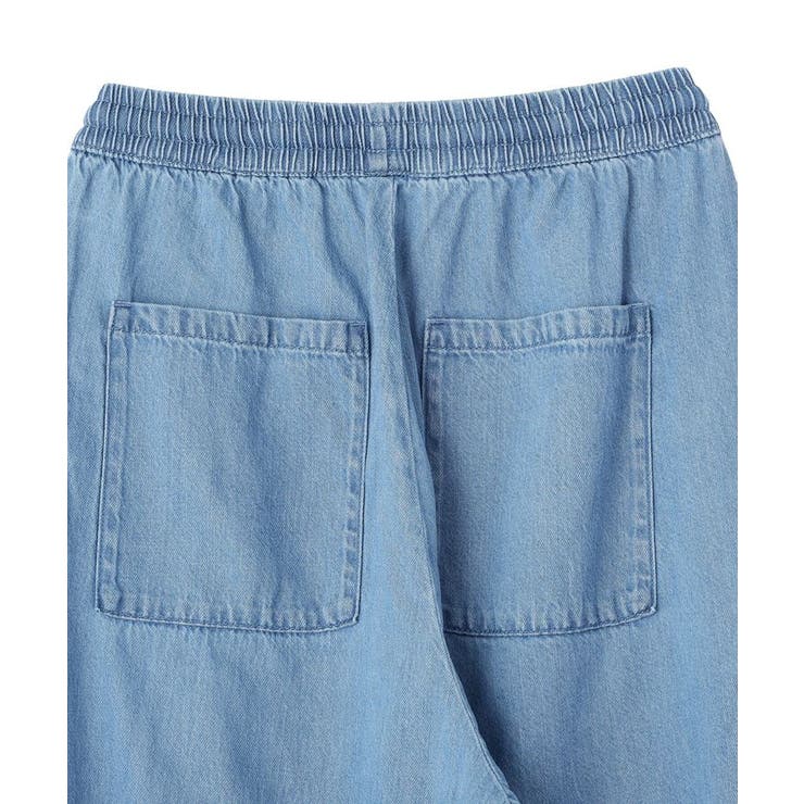 ライトデニムワイドパンツ | Green Parks  | 詳細画像17 