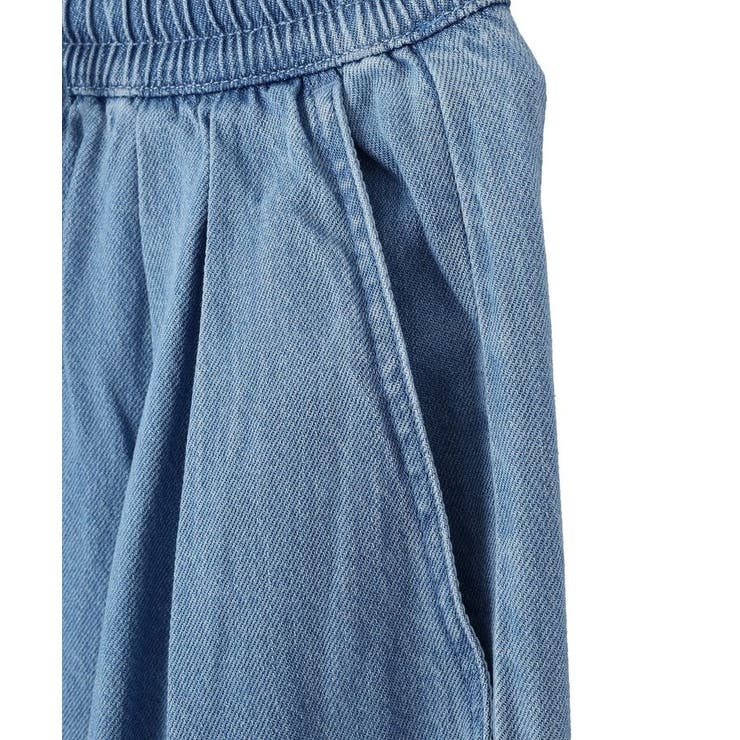 ライトデニムワイドパンツ | Green Parks  | 詳細画像18 