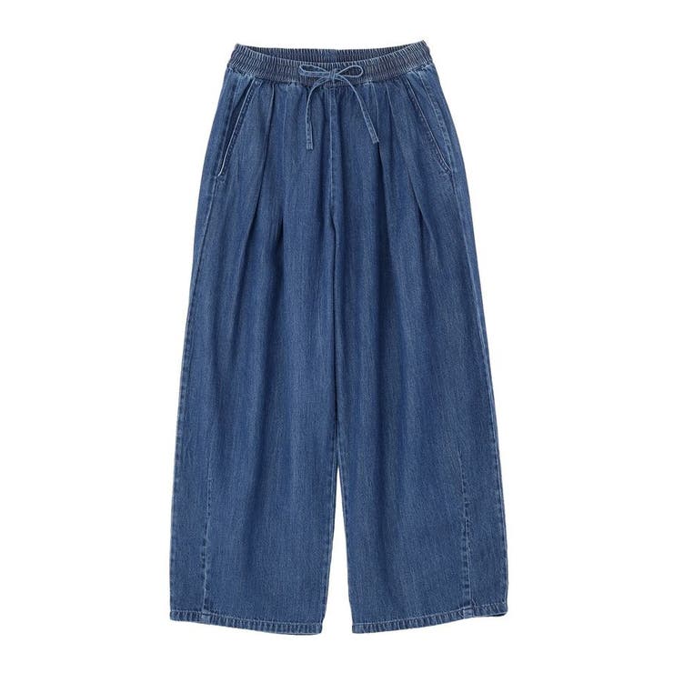 ライトデニムワイドパンツ | Green Parks  | 詳細画像24 