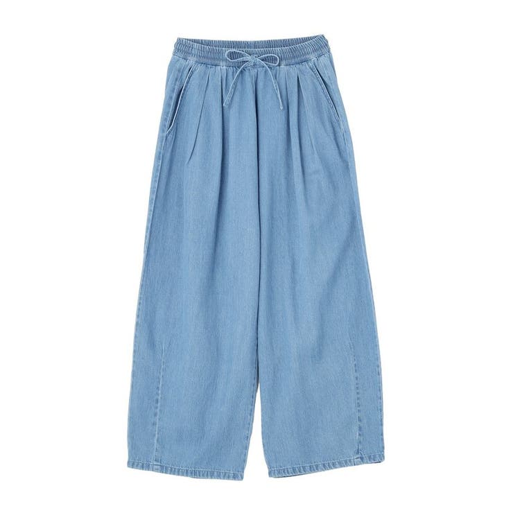 ライトデニムワイドパンツ | Green Parks  | 詳細画像25 