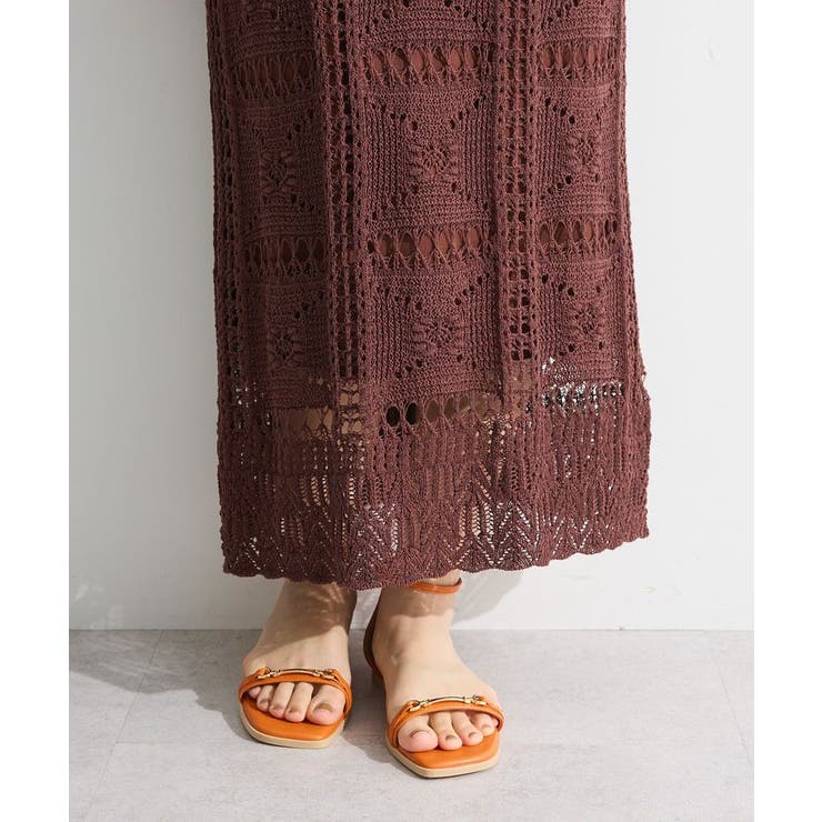 クロシェニットスカート | Green Parks  | 詳細画像6 