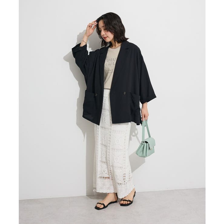 クロシェニットスカート | Green Parks  | 詳細画像9 