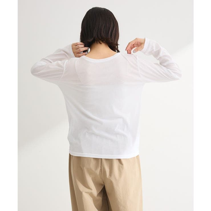 シアー天竺プルオーバー | Green Parks  | 詳細画像6 