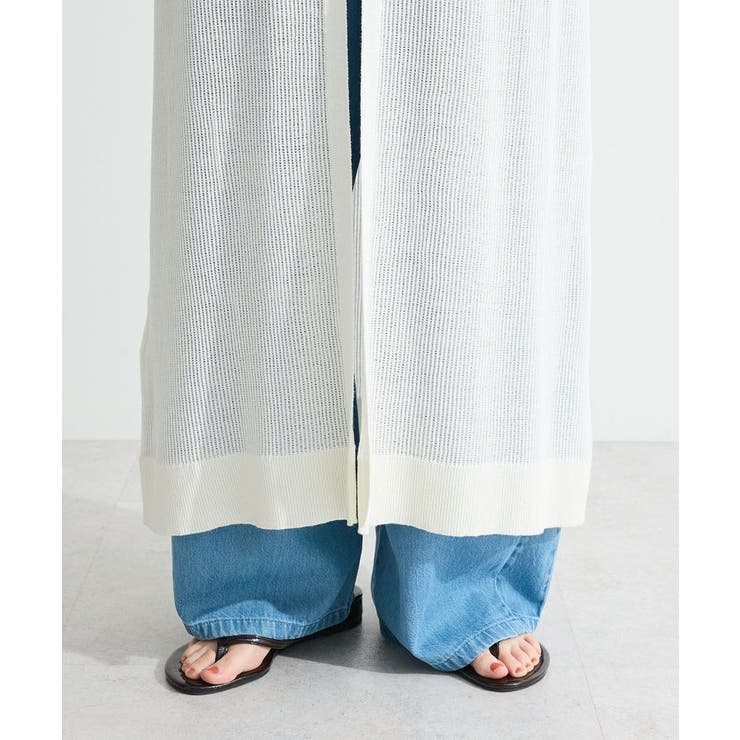 前後2WAYレイヤーニットワンピース | Green Parks  | 詳細画像13 