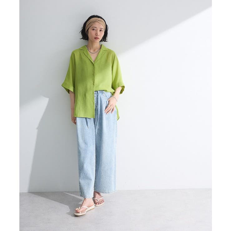 【WEB限定】開襟シアージャケット風シャツⅡ | Green Parks  | 詳細画像27 